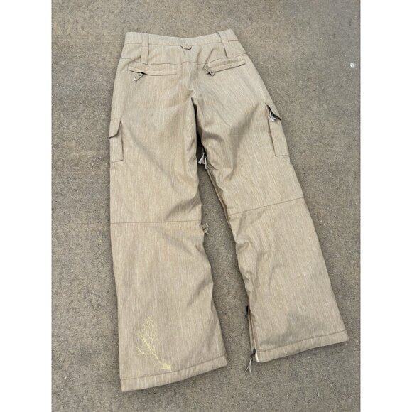 Y2K Vintage Firefly Beige Cream Ski Pants / Snowboard Pants - Picture 7 of 8